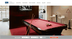 Desktop Screenshot of hotellucent.com