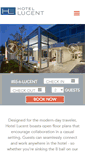 Mobile Screenshot of hotellucent.com
